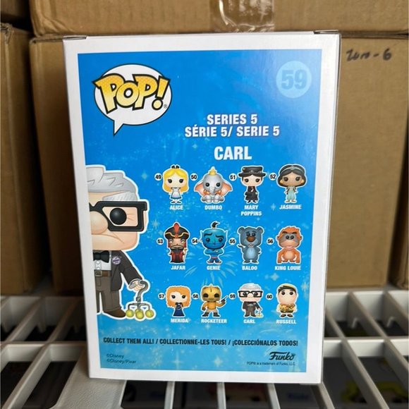 Funko Pop! Disney Pixar Up Carl Figure #59! - Picture 4 of 7